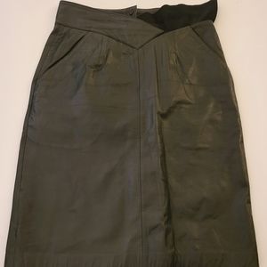 Vintage Wilson's leather skirt